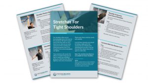 Shoulder Pain Stretches Worksheet